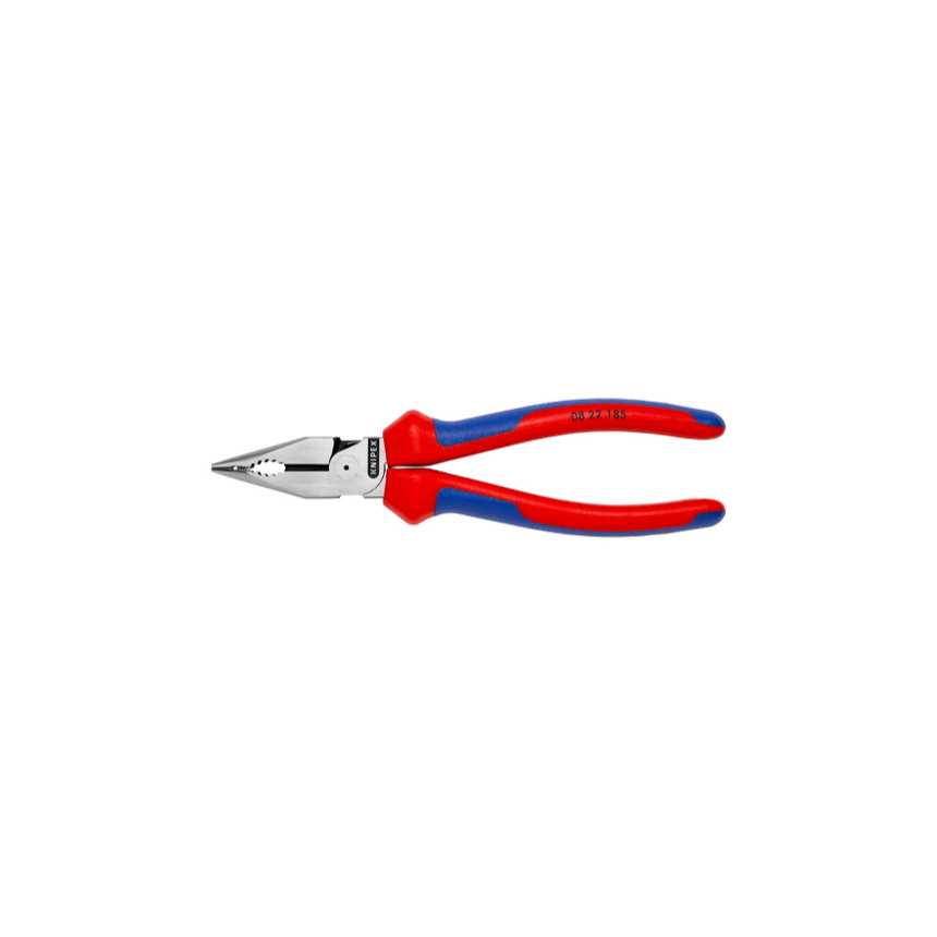 Kombinované úzké ploché kleště 185 mm Knipex 08 22 185 08 22 185