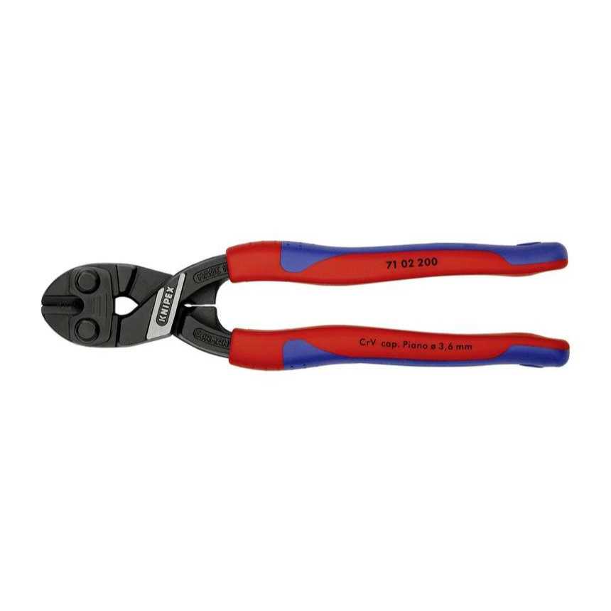 Kompaktní kleště na čepy CoBolt 200 mm KNIPEX 71 02 200 - leštěná hlava