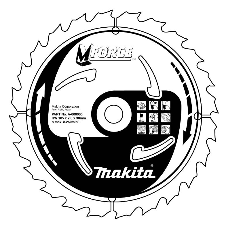 Makita B-07995 - pilový kotouč 235x30mm 20T B-07995