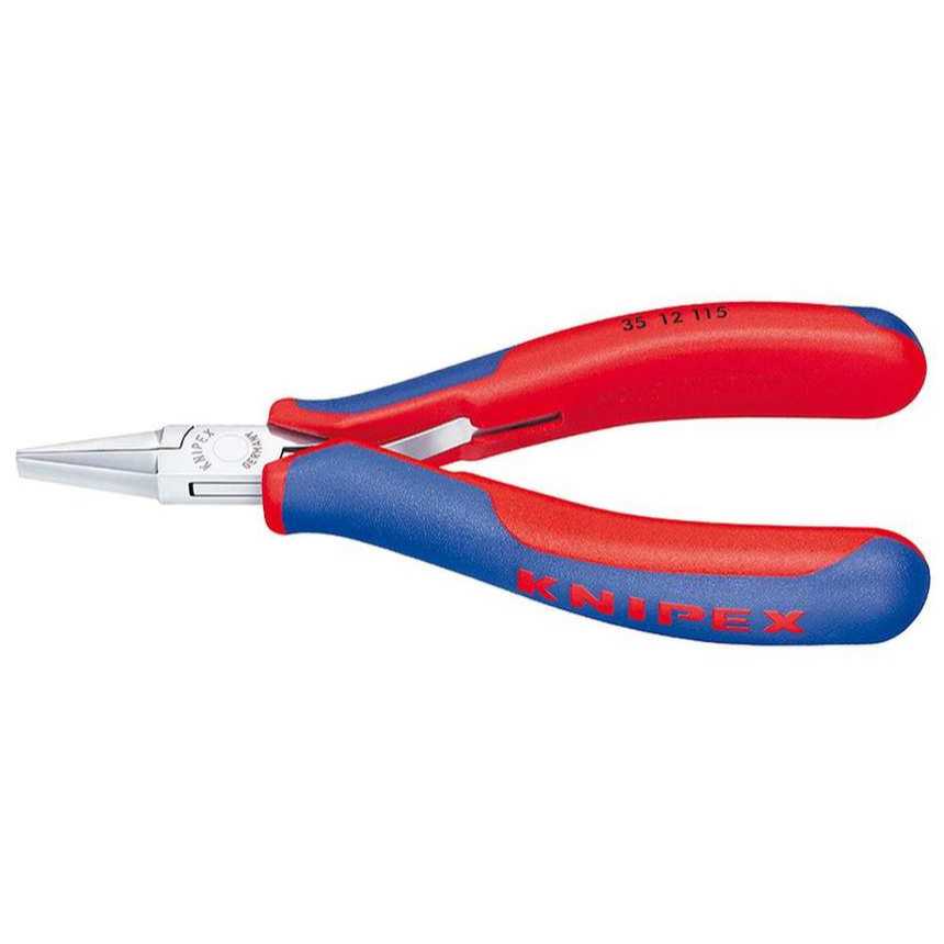 Montážní kleště pro elektroniku 115 mm  KNIPEX 35 12 115 - leštěná hlava