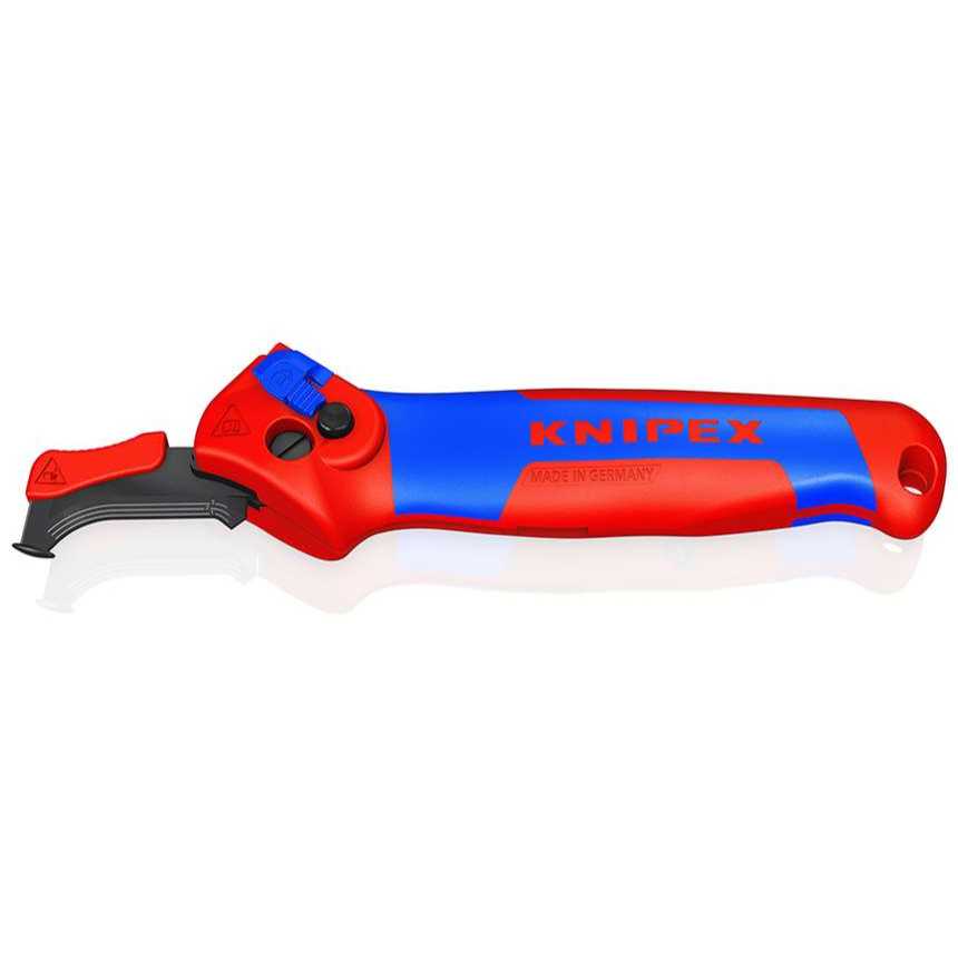 Odplášťovací nůž Knipex 16 50 145 SB s vodicí botkou 16 50 145 SB