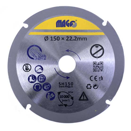 Řezný kotouč na dřevo 150mm SH150