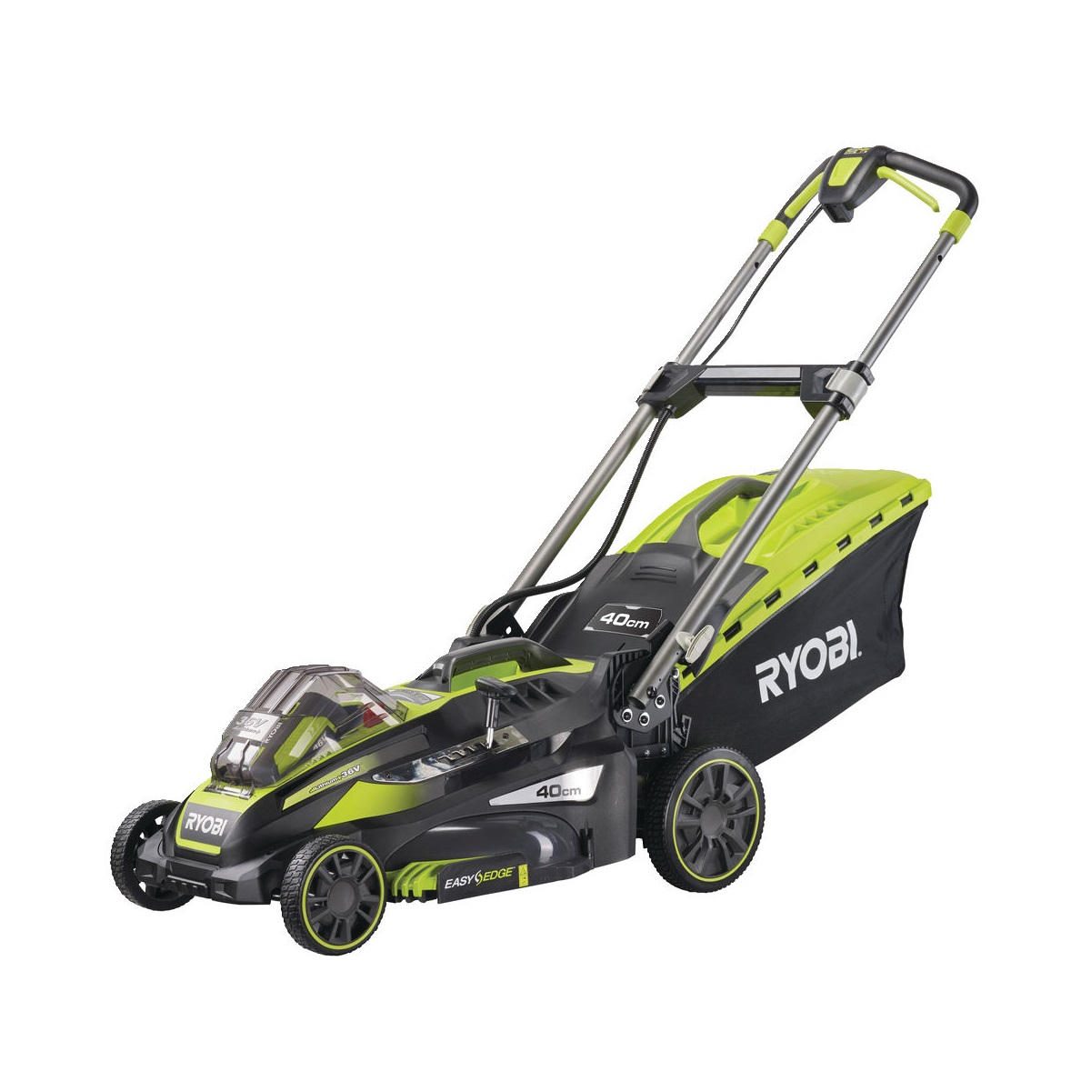 Ryobi RLM36X41H50P aku 36V travní sekačka bez pojezdu + 1x 5Ah baterie + nabíječka 5133002809