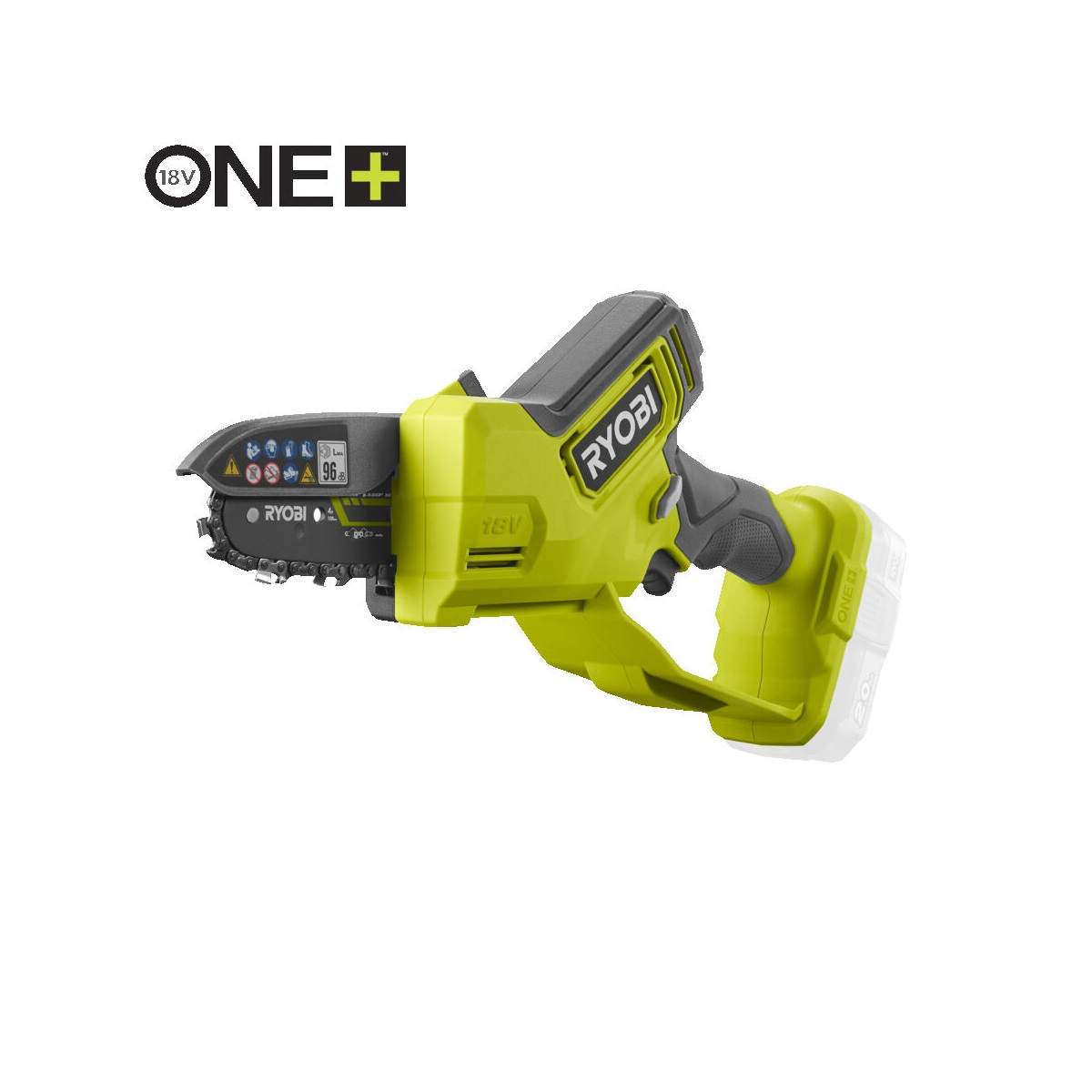 Ryobi RY18PSX10A-0 aku bezuhlíková 18 V řetězová pilka ONE+ (bez baterie a nabíječky) 5133005433