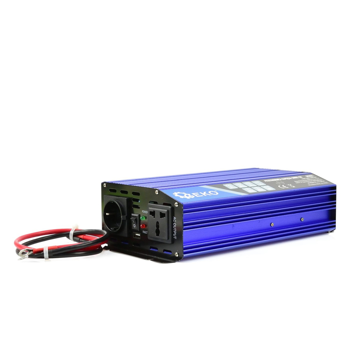 Sinusový měnič napětí 12V/230V 1000/2000W GEKO G17014