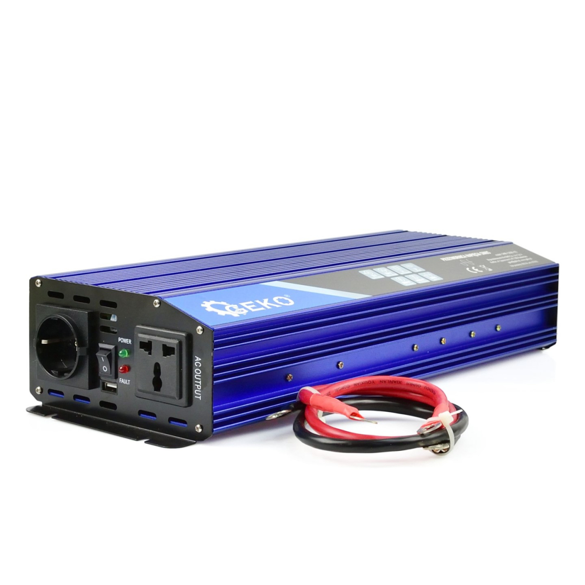 Sinusový měnič napětí 12V/230V 2000/4000W GEKO G17016