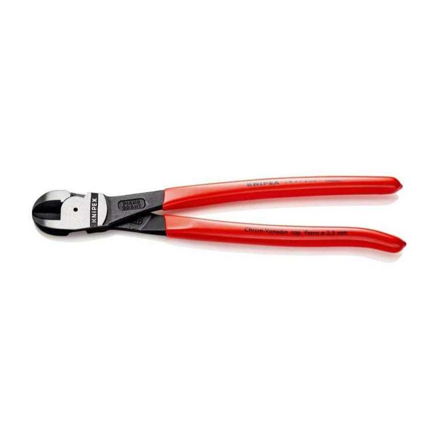 Štípací kleště se středovými břity 250 mm KNIPEX 74 91 250 - leštěná hlava