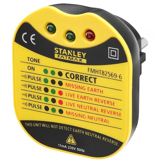 Tester zásuvek EU STANLEY FATMAX FMHT82569-6