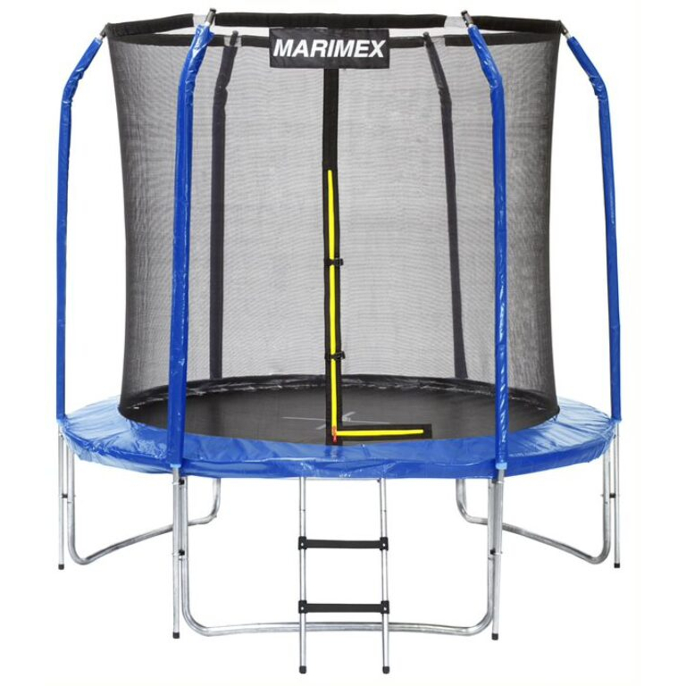 Trampolína Marimex 244 cm + ochranná síť + schůdky ZDARMA 19000080