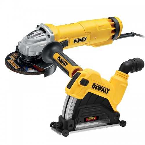 Úhlová bruska 125mm s krytem DeWALT DWE46107 DWE46107