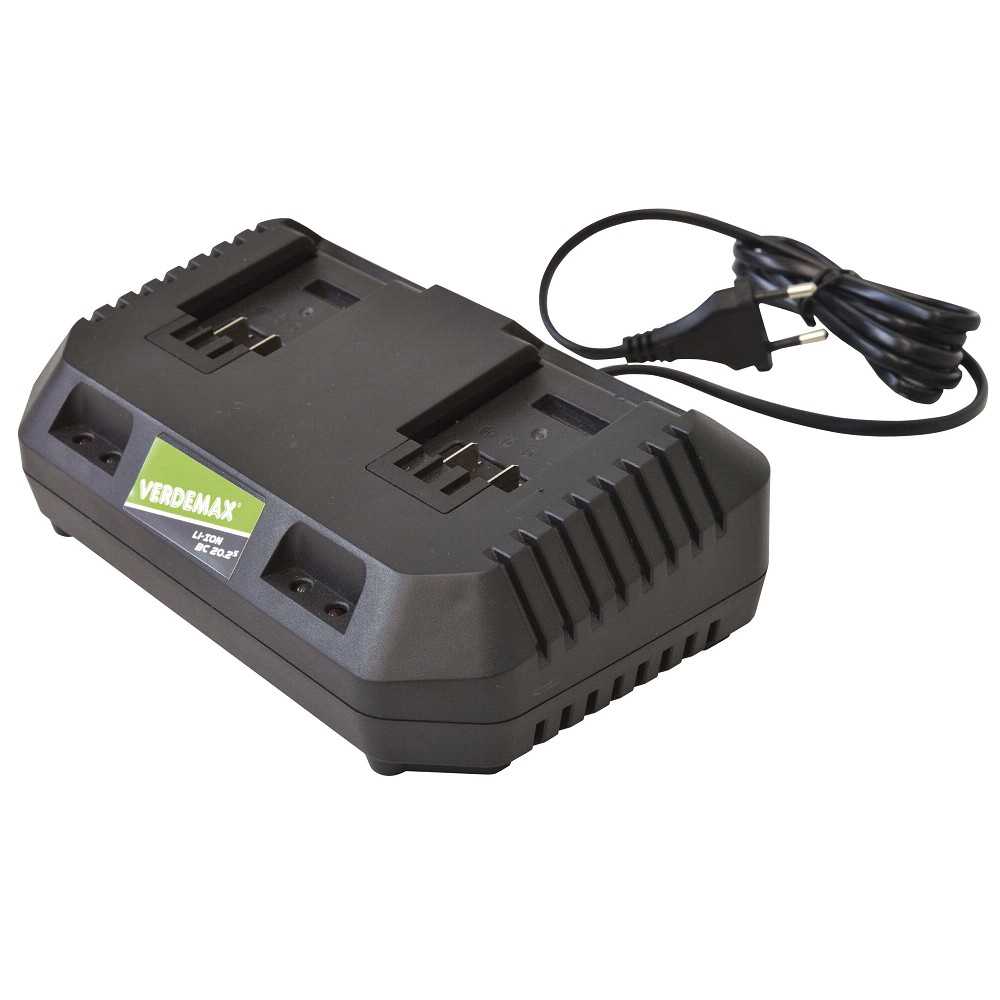 VERDEMAX Double nabíječka 20V 50V004355