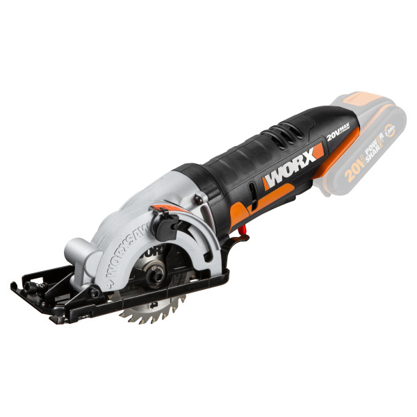 WORX Orange WX527.9 - Aku kompaktní ponorná pila Li-Ion 20V