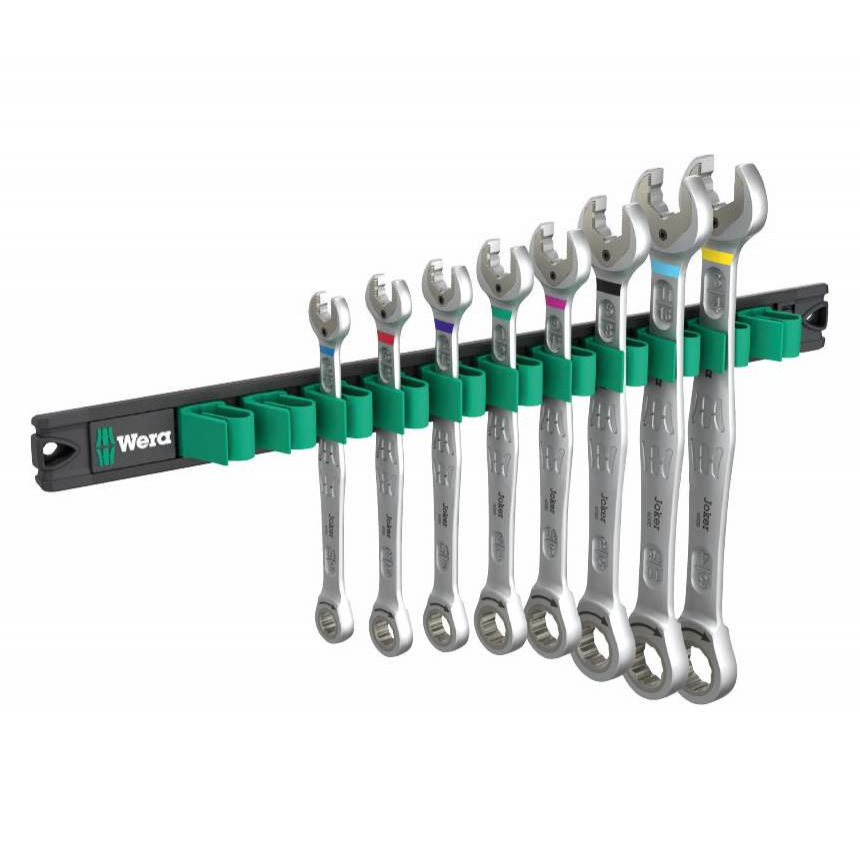 Wera 020016 Očkoploché ráčnové klíče 5/16 ÷ 3/4" 6000 Joker Imperial 1 na magnetické liště