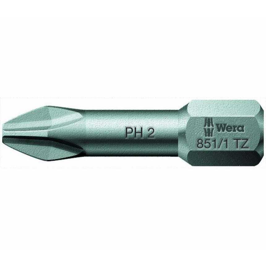 Wera 056505 Bit PH 1 - 851/1 TZ. Šroubovací bit 1/4 Hex