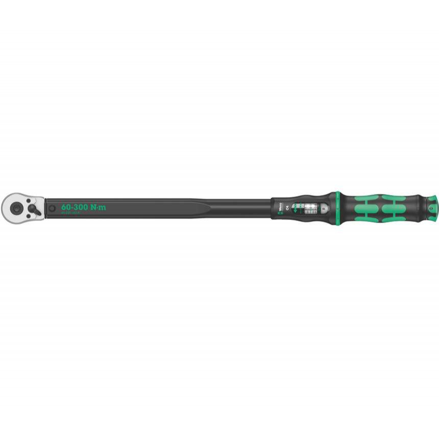 Wera 075623 Momentový klíč Wera Click-Torque C 4 s přepínací ráčnou 1/2" (60 - 300 Nm) 05075623001