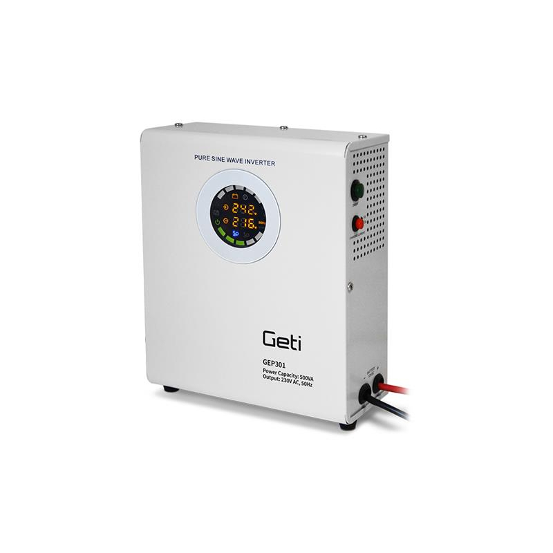 Zdroj záložní GETI GEP301 sinus 300W nástěnný 04230584