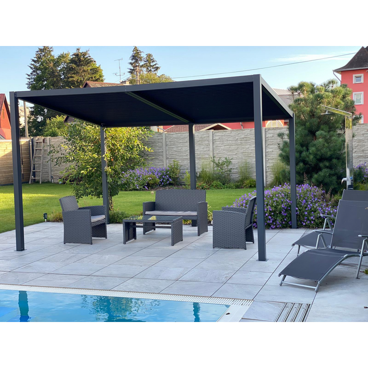 hliníková pergola LANITPLAST BIOCLIMATIC 43 LG2081