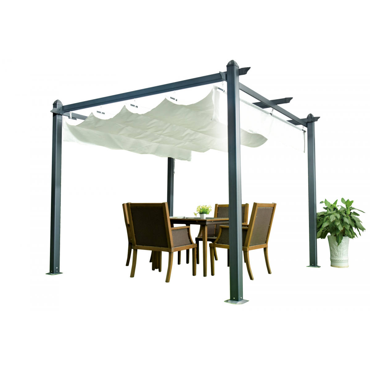 hliníková pergola LANITPLAST SOLO 43 LG2080